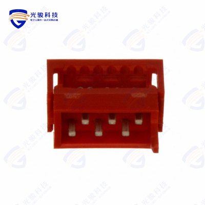 7-215083-6《CONN PLUG 6POS IDC 28AWG TIN》