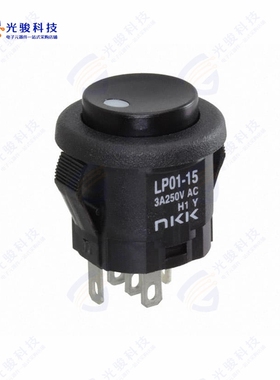 LP0115CMKW015DA 《SWITCH PUSHBUTTON SPDT 3A 125V》