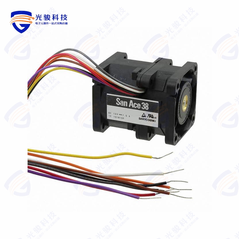 9CRA0312P4K03《FAN 38X48MM 12VDC TACH,PWM》