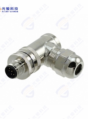 T4113012081-000《CONN RCPT MALE 8POS GOLD SCREW》