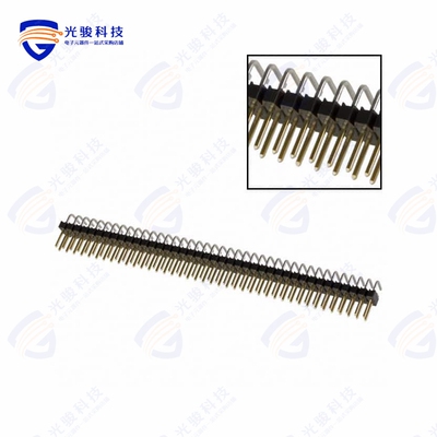 4-103149-0《CONN HEADER R/A 80POS 2.54MM》