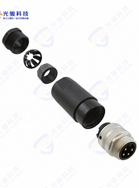 1521339《CONN PLUG MALE 4POS GOLD SCREW》