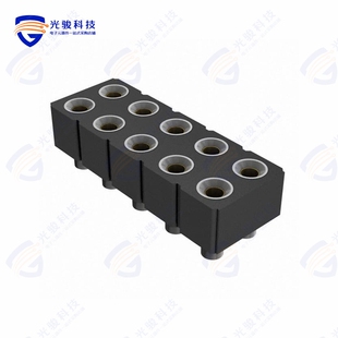 406-43-210-30-068001《CONN RCPT 10POS 0.1 GOLD SMD》