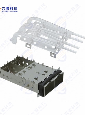 2007180-1《CONN SFP+ CAGE 1X2 PRESS-FIT R/A》