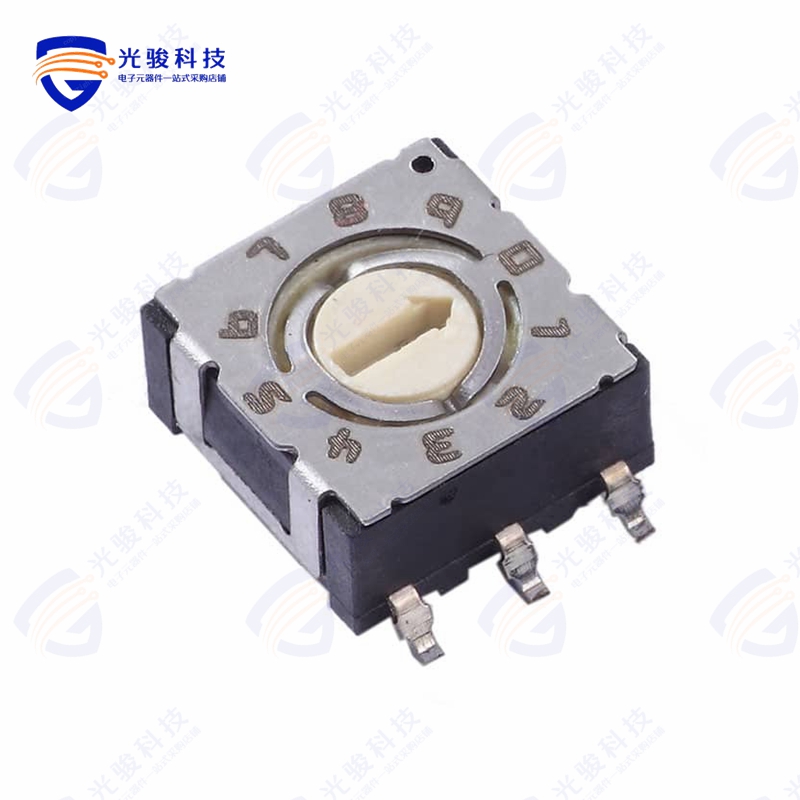 220AMA10R 《SWITCH ROTARY DIP BCD 100MA 50V》