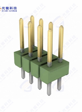 826656-4《CONN HEADER VERT 8POS 2.54MM》