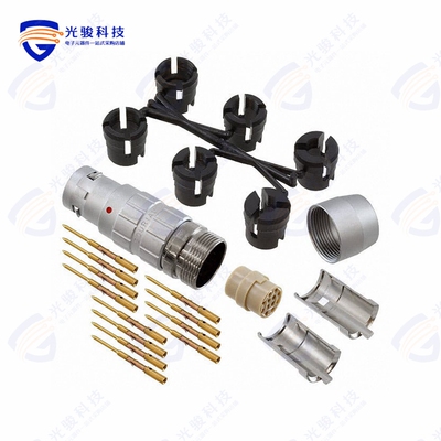 JBXFD2G12MCSDSR《CONN PLUG MALE 12POS GOLD CRIMP》