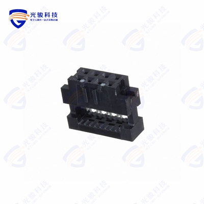 89947-708LF《CONN RCPT 8POS IDC 28AWG GOLD》