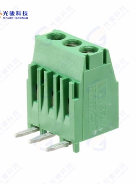 284414-3《TERM BLK 3P TOP ENTRY 3.5MM PCB》