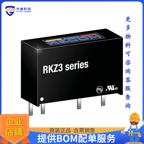 RKZ3-2405S电源模块【DC DC CONVERTER 5V 3W】