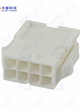 64900821822《CONN PLUG HOUSIN 8POS DUAL 4.2MM》