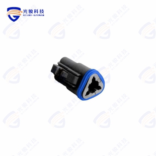PX0105S03BK《CONN MALE 3POS FOR SKT BLK PEC》