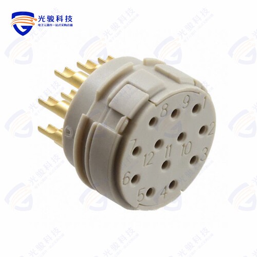 1599614《CONN FMALE INSERT 12P SOLDER CUP》