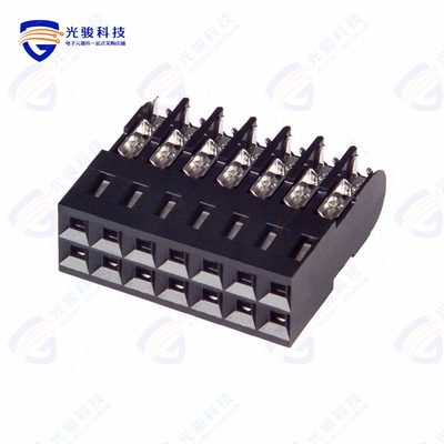 102398-5《CONN RCPT 14P IDC 22-26AWG GOLD》
