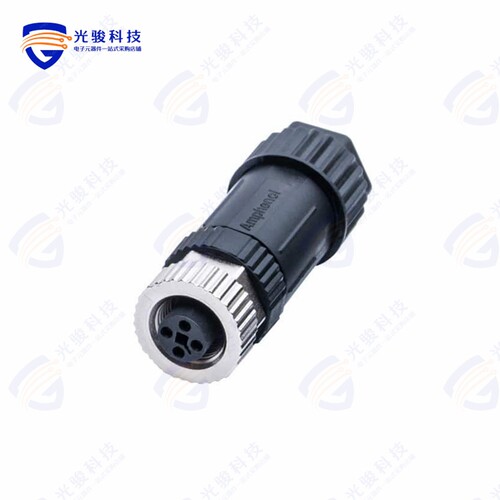 M12T-04BFFB-SL7002《CONN RCPT FMALE 4POS GOLD SCREW》