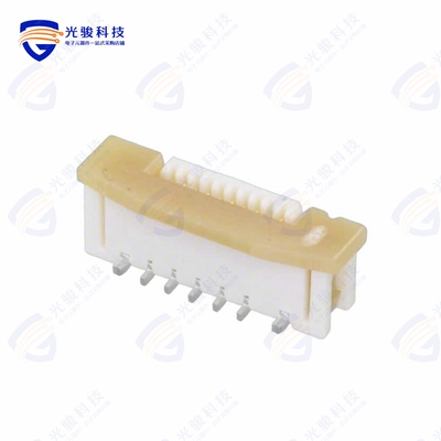 525591052《CONN FFC VERT 10POS 0.50MM SMD》