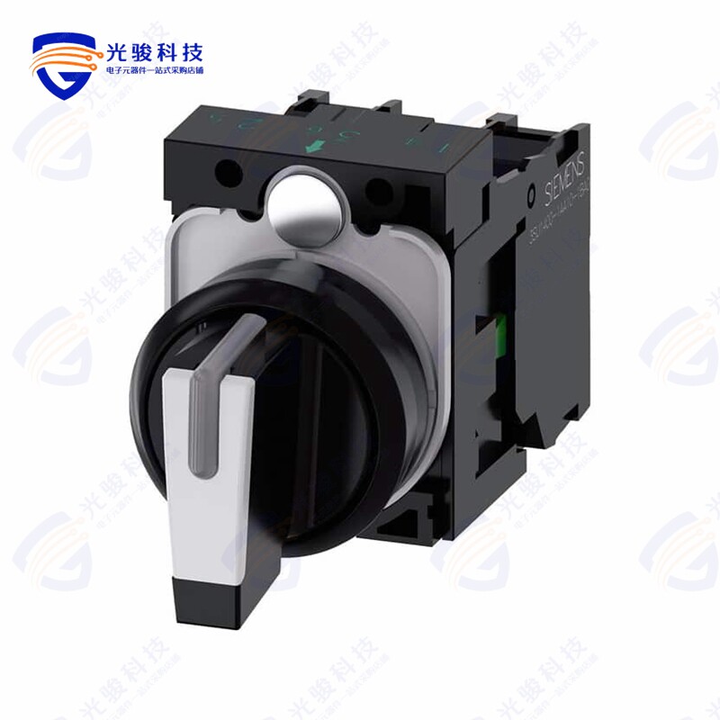 3SU11002BM601NA0 《SEL SW, 3POS, MOM, SHORT HANDLE,》