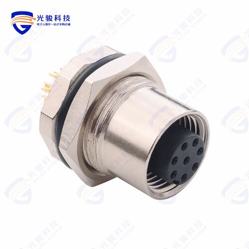 859-008-203R004《CONN PLUG FMALE 8P GOLD SLDR CUP》