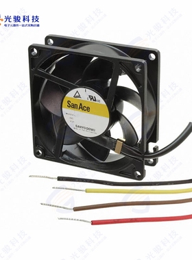 9WL0812P4G001《FAN 80X25MM 12VDC IP68 RBLS TACH》