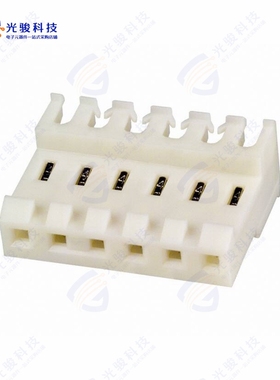 3-640602-6《CONN RCPT 6POS IDC 24AWG TIN》