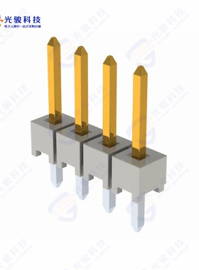 HTSW-104-07-FM-S《CONN HEADER VERT 4POS 2.54MM》