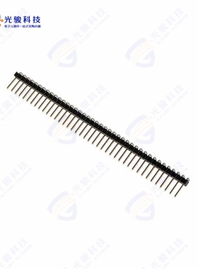 HDR100IMP40M-G-RA-TH《CONN HEADER R/A 40POS 2.54MM》