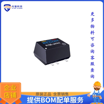 R1SE8-0505-R电源模块【DC DC CONVERTER 5V 1W】