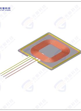 WR524825-17M6-NF-G 电感器RX 1 COIL, 1 LYR 16.8UH