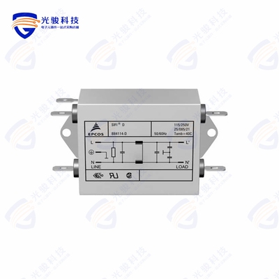 B84114D0000B110《LINE FILTER 250VDC/VAC 10A CHASS》