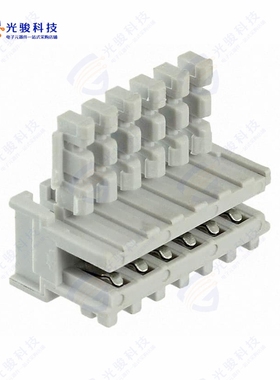 284930-6《CONN RCPT 6POS IDC 22-24AWG TIN》