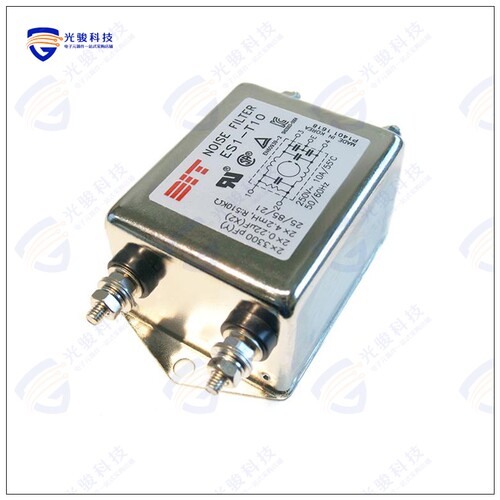 ES1-F10 滤波器LINE FILTER 250VAC/VDC 10A CHASS