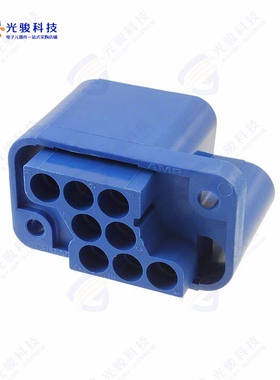 213500-3《CONN PLUG HSG DRAWER 8POS BLUE》