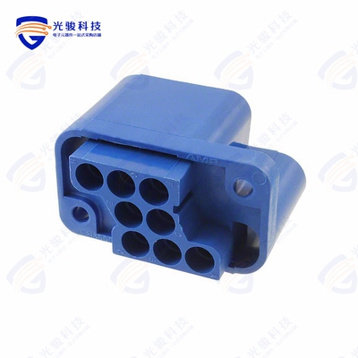 213500-3《CONN PLUG HSG DRAWER 8POS BLUE》