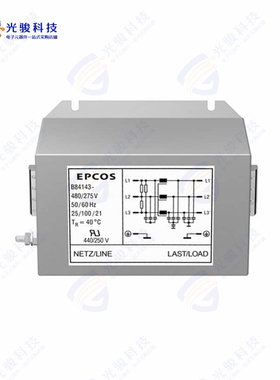 B84143A0016R000《LINE FILTER 480/275VAC 16A CHASS》