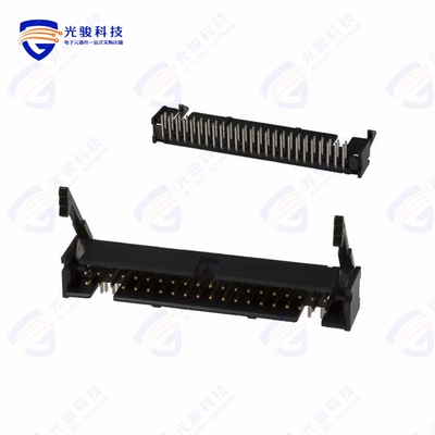 1-1761607-5《CONN HEADER R/A 50POS 2.54MM》