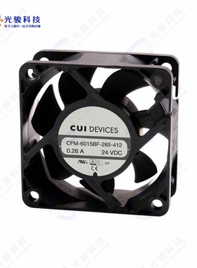 CFM-6025BF-235-274《DC AXIAL FAN, 60 MM SQUARE, 25 M》