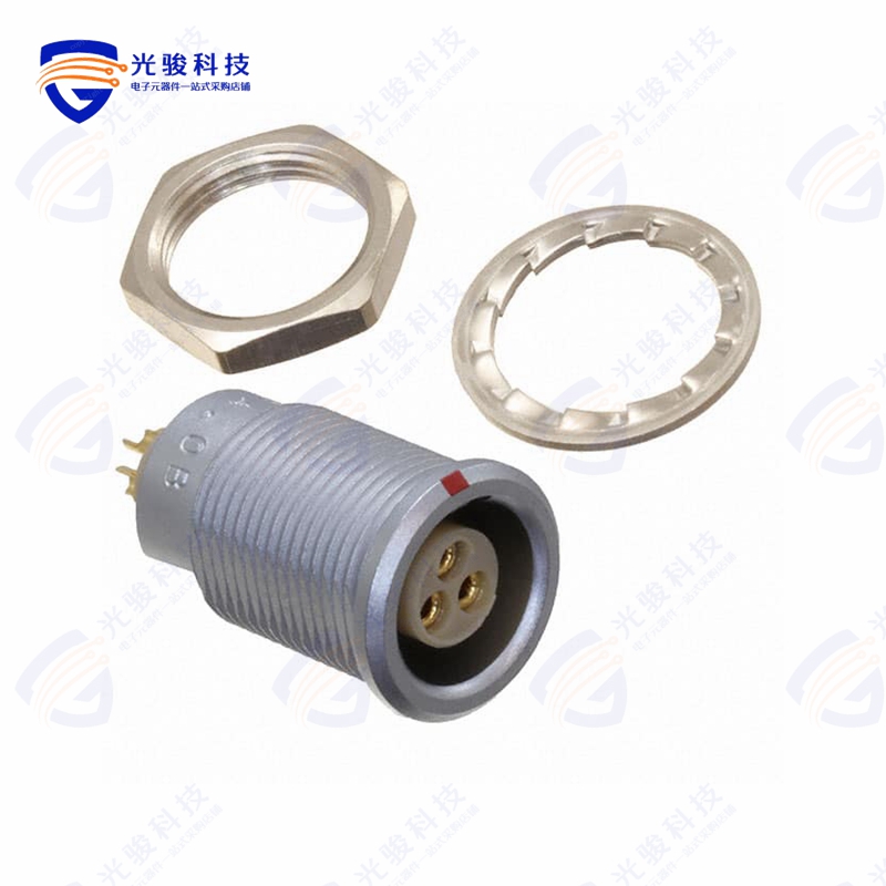 EGA.0B.303.CLL《CONN RCPT FMALE 3P GOLD SLDR CUP》