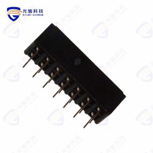 63453-114LF《CONN RCPT 14POS 0.079 GOLD PCB》