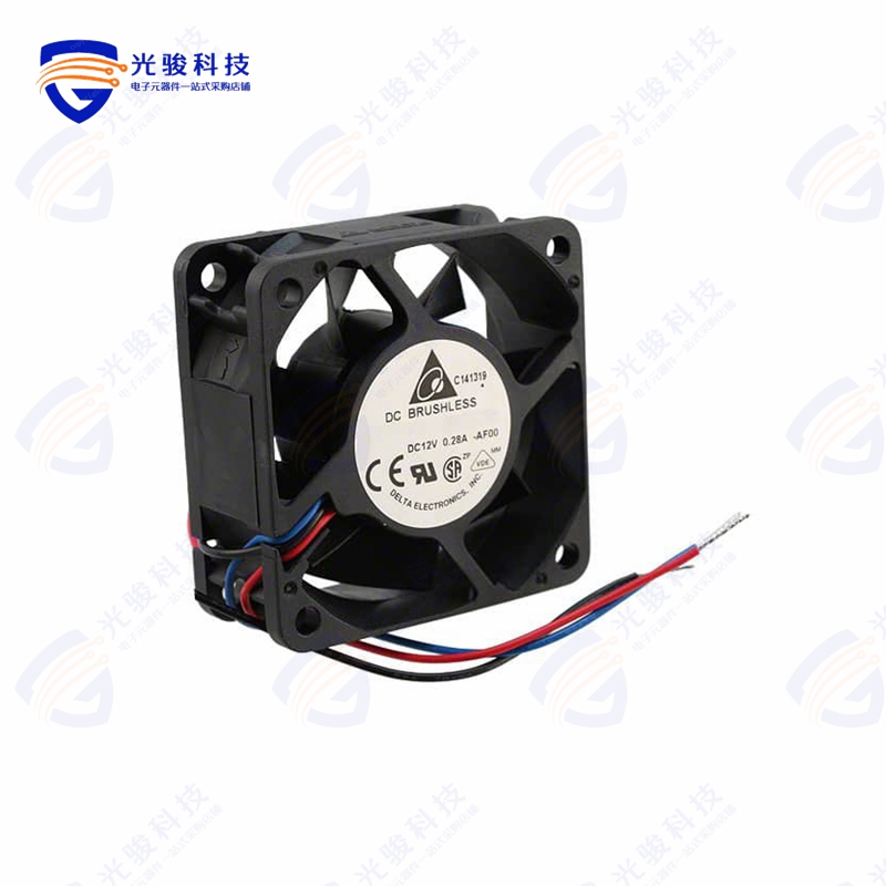 AFB0612VH-AF00《FAN AXIAL 60X25.4MM 12VDC WIRE》