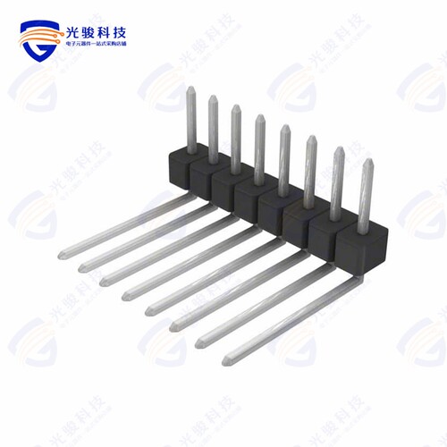 PEC08SBEN《CONN HEADER R/A 8POS 2.54MM》