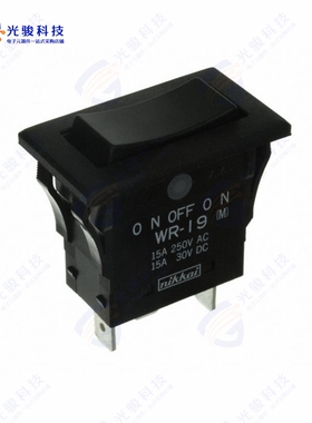 WR19AFN 《SWITCH ROCKER SPDT 15A 125V》
