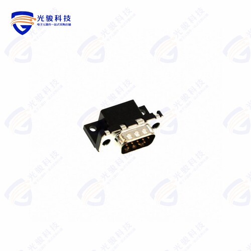 D09P13B4PA00LF《CONN D-SUB PLUG 9POS R/A SLDR》