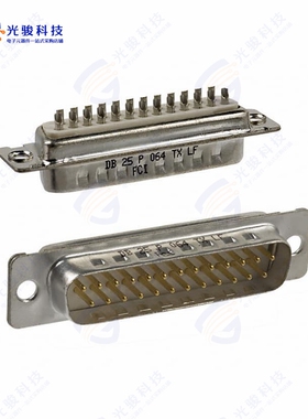 DB25P064TXLF《CONN D-SUB PLUG 25POS SLDR CUP》