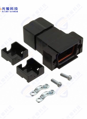 1731100016《CONN BACKSHELL 9POS 180DEG BLACK》