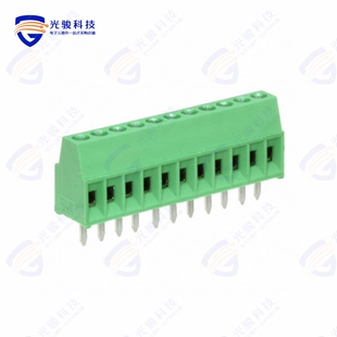 SIDE PCB 11P 2.54MM BLK TERM 282834 ENT