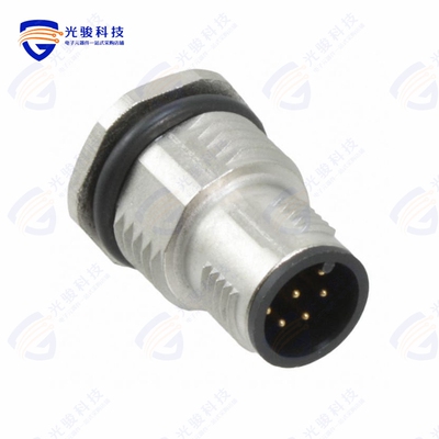 1542758《CONN PLUG MALE 8POS GOLD SOLDER》