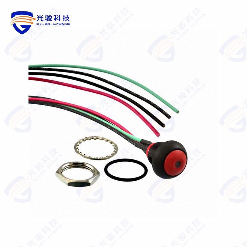 PB6B2FM3M1CAL03Y500 《SWITCH PUSH SPST-NO 125MA 125V》