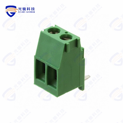 284415-2《TERM BLK 2POS TOP ENT 3.81MM PCB》