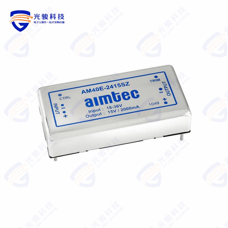 AM40E-1215DZ《DC DC CONVERTER +/-15V 40W》