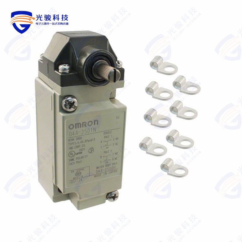 D4A-4501N 《SWITCH SNAP ACTION DPDT 5A 125V》